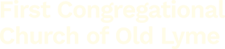 The First Congregational Church of Old Lyme Logo